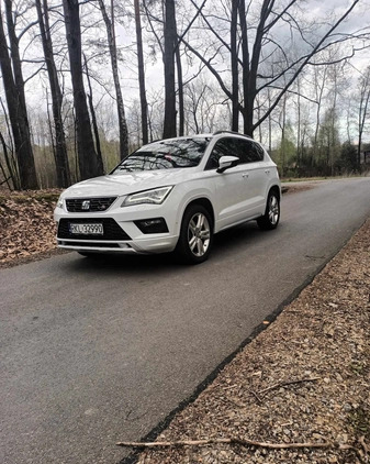 Seat Ateca cena 84900 przebieg: 161000, rok produkcji 2018 z Słomniki małe 121